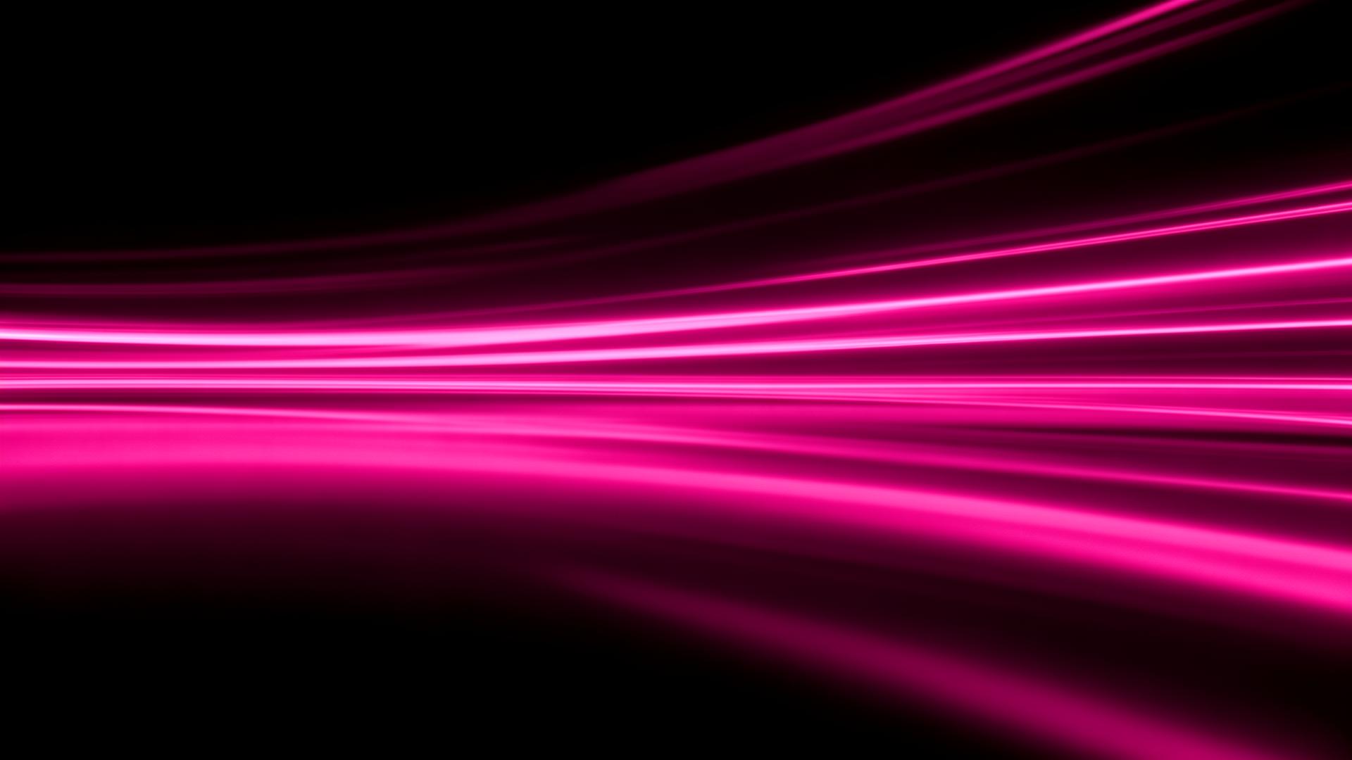 Neon light streaks